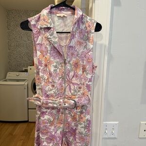 Floral jumpsuit - size medium